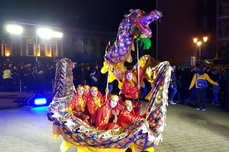 Street dragon performance